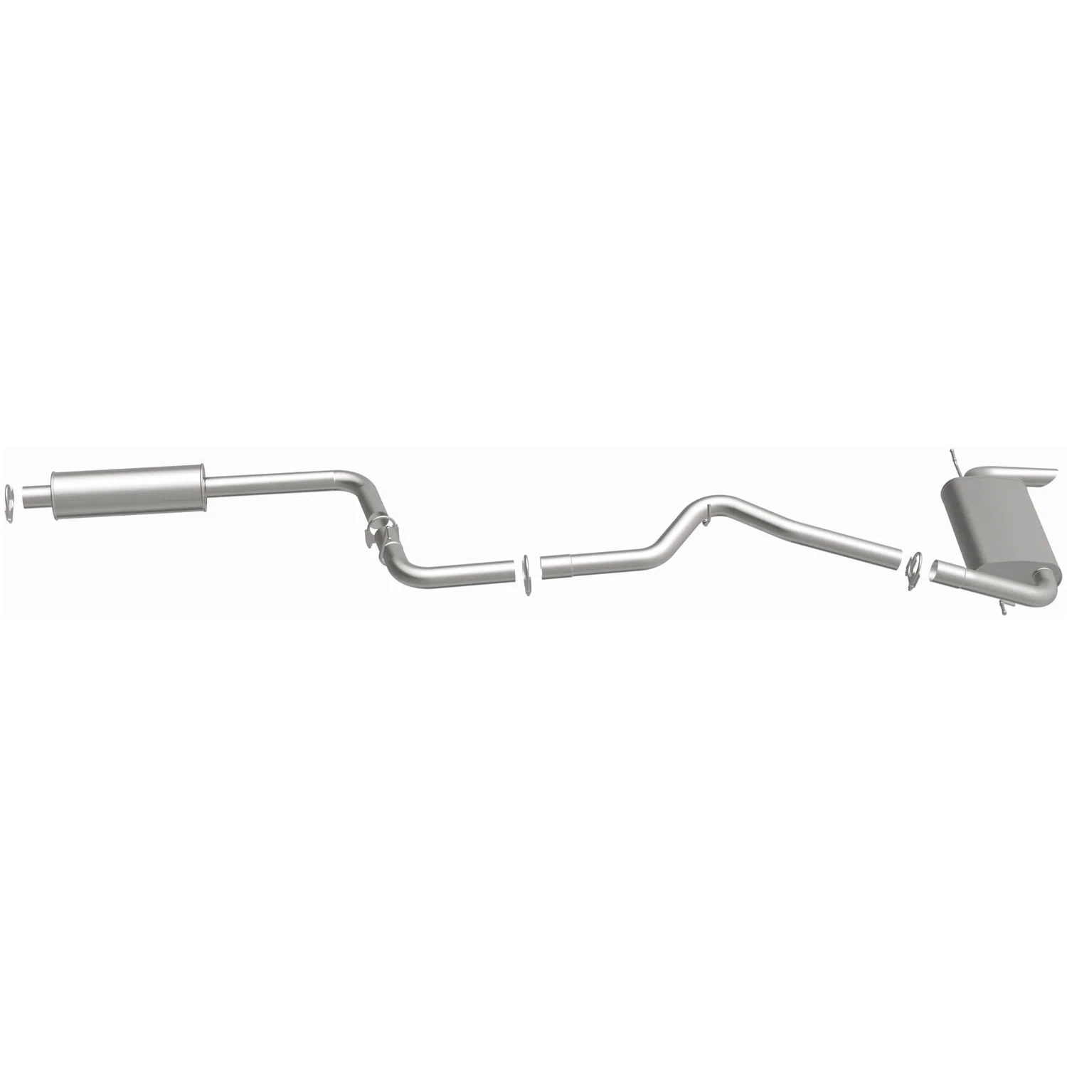 2012-2017 Ford Focus Direct-Fit Replacement Exhaust System 106-0593